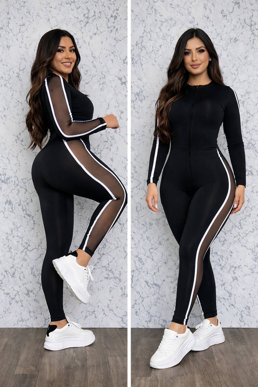 Enterizo Deportivo Monalisa para Mujer – Ajuste Moldeador, Comodidad y Estilo