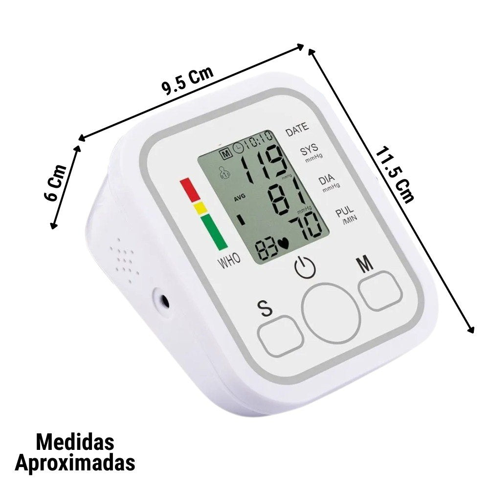 Monitor de Presión Arterial de Brazo – Resultados Exactos en Segundos, Fácil de Usar