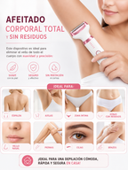 DermaPlex - Afeitadora Dama 5 en 1 con Pantalla