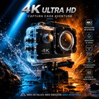 💥GoPro Camera 4K – Captura Cada Aventura con Calidad Profesional🔥