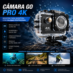💥GoPro Camera 4K – Captura Cada Aventura con Calidad Profesional🔥